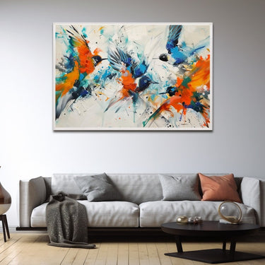 Painting of Birds Abstract